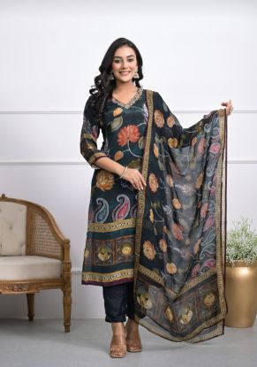 Floral print kurta set (RB textile)