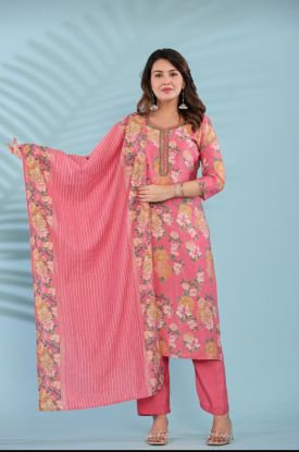 Floral print kurta set (RB textile)