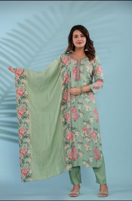 Floral print kurta set (RB textile)