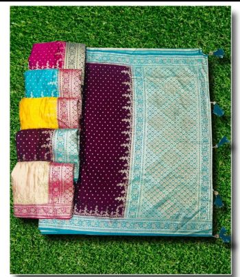 Royal Charm Banarasi Silk Saree( RB textile) 6658745101229