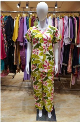  Tropical Blossom Co-Ord Set(RB textile)